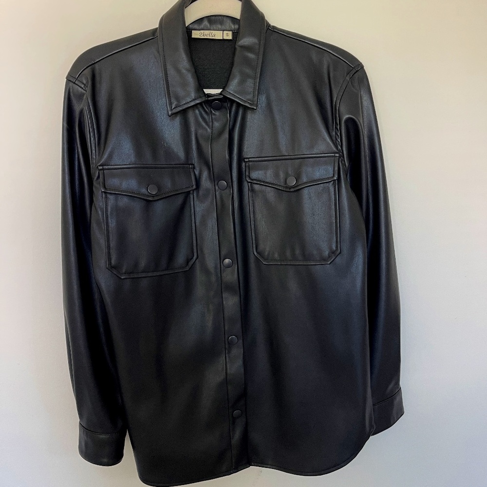 Leather Shacket